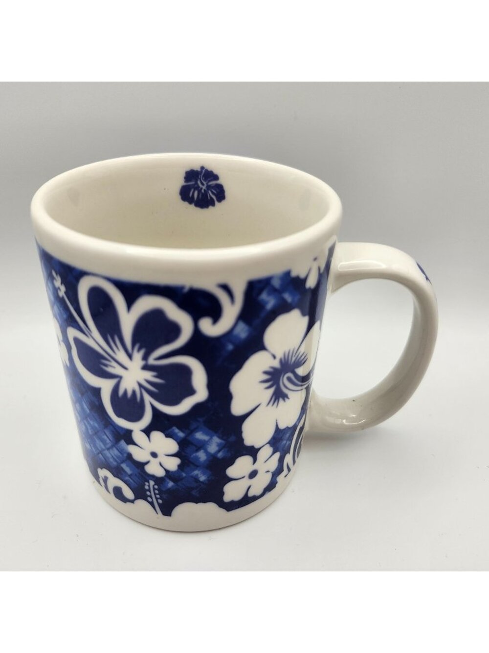 Islander Group Blue Hibiscus Ceramic Coffee Mug 12oz Hawaii